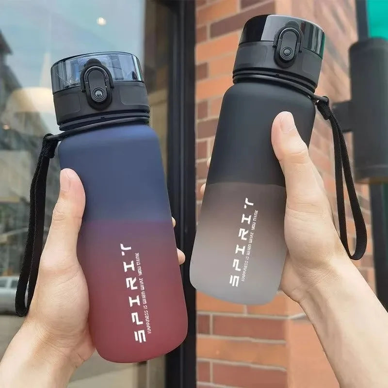 1000Ml Large Capacity Sports Water Bottle Leakproof Colorful Plastic Drinking Bottles Outdoor Travel Cycling Hiking Gym Jugs